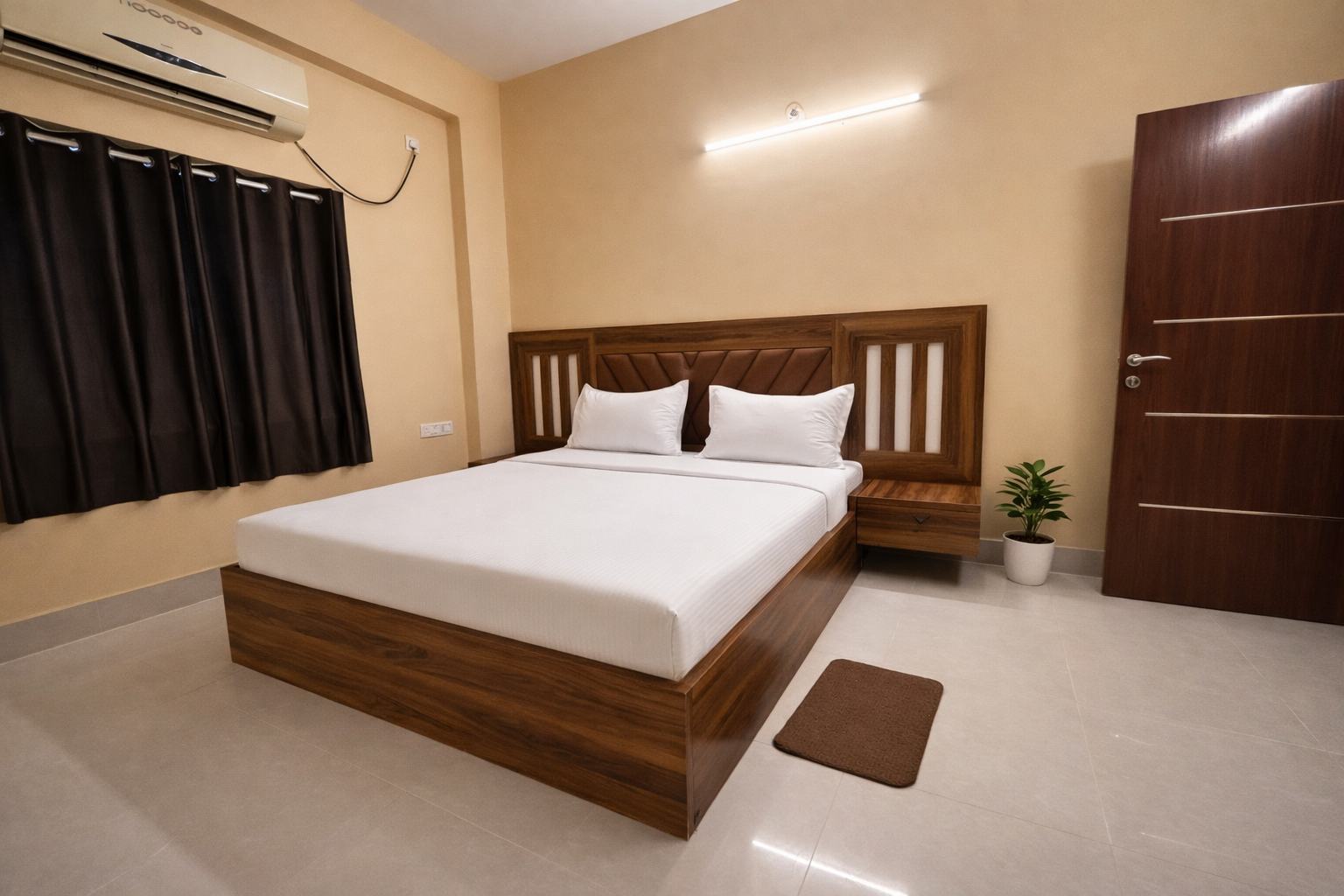 Classic Room room at Roomssolution Hotel Patna
